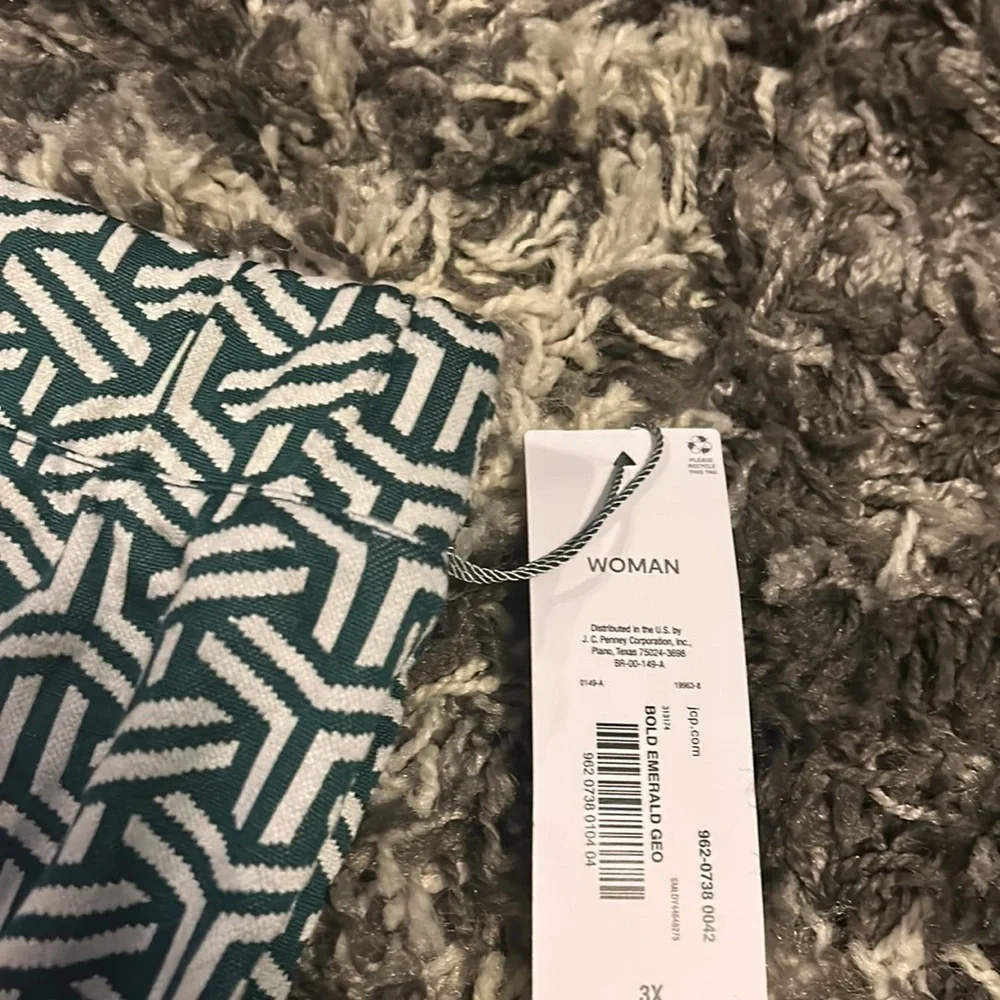 Geometric Patterned Women's Pants - Picture 4 of 6